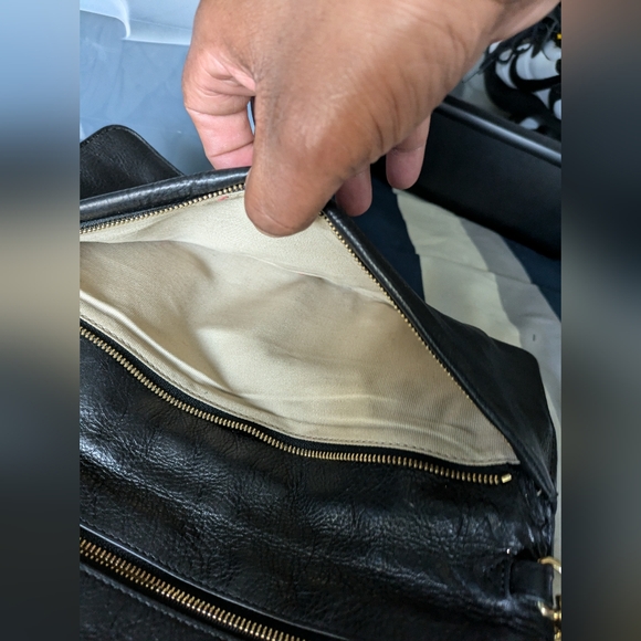 Black Tory Burch women's Clutch - Picture 3 of 4